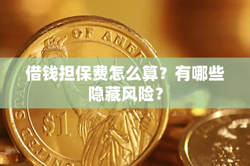 武汉借钱担保费怎么算？有哪些隐藏风险？