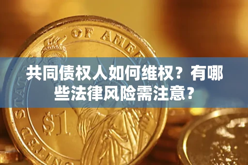 武汉共同债权人如何维权？有哪些法律风险需注意？
