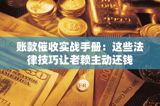 武汉账款催收实战手册：这些法律技巧让老赖主动还钱