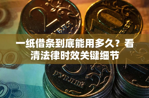 武汉一纸借条到底能用多久？看清法律时效关键细节