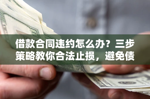 武汉借款合同违约怎么办？三步策略教你合法止损，避免债务危机升级