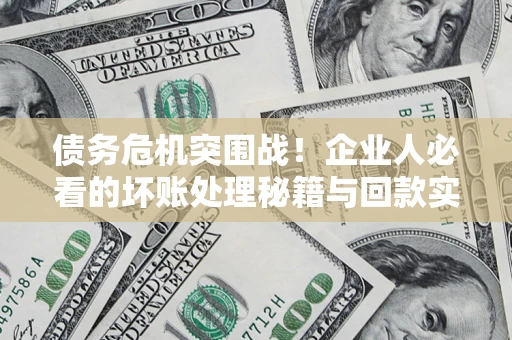 武汉债务危机突围战！企业人必看的坏账处理秘籍与回款实战指南