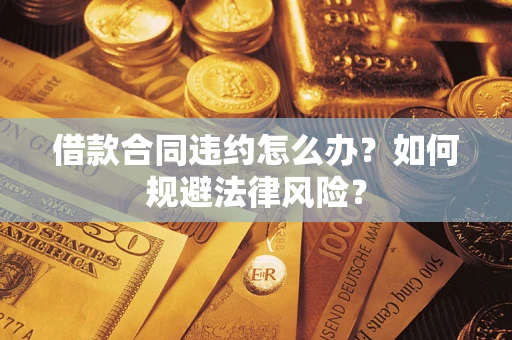 武汉借款合同违约怎么办？如何规避法律风险？